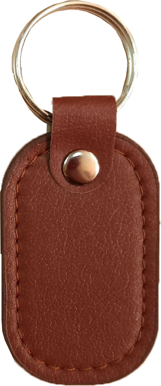 جاکلیدی چرمی مستطیلی